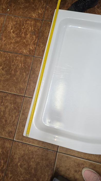 Brodzik do kabiny prysznicowej półokrągły 90cm