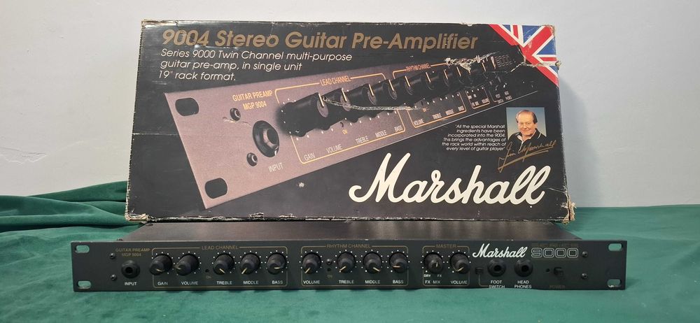 Marshall MGP 9004 Series 9000 Made in England stereo preamp gitarowy rack 19 + oryginalny karton