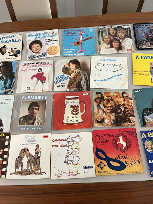 Discos de vinil anos 70/80/90