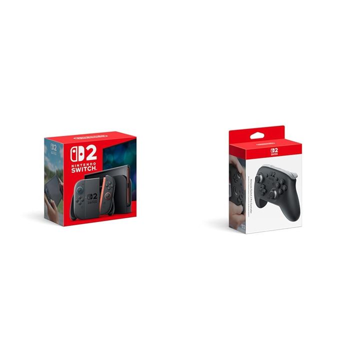 Nintendo Switch 2 + Comando Pro Oficial + Jogos Recentes (FC 27, AC Shadows)