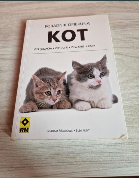 Kot poradnik opiekuna książka o kotach