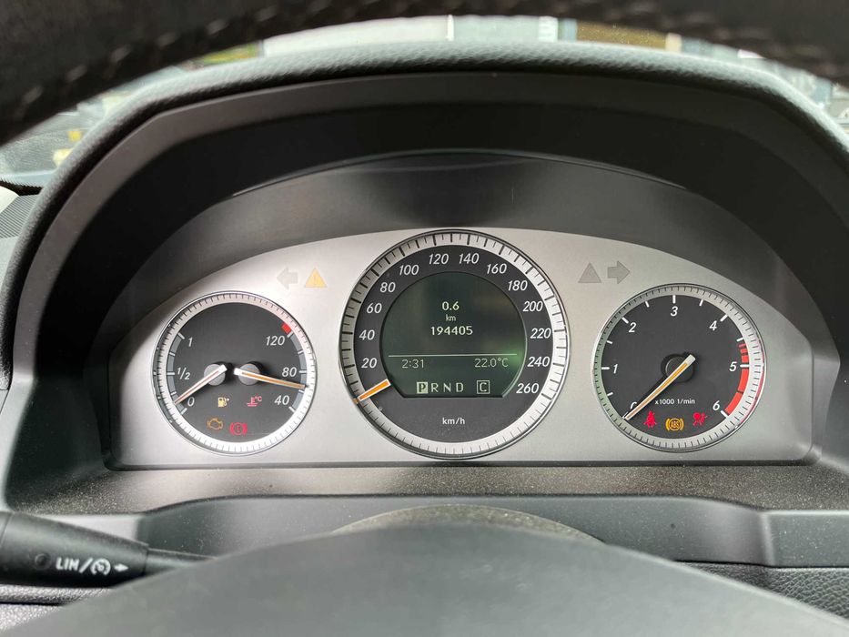 Licznik 194 tys. km Mercedes C W204 2.2 cdi automat A204.540.3148