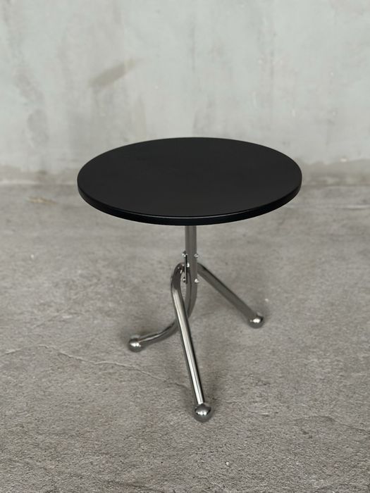 Retro stolik kawowy Bauhaus Modern Design Loft czarny Minimalizm