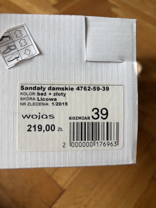 Baleriny i sandaly Wojas, uzywane