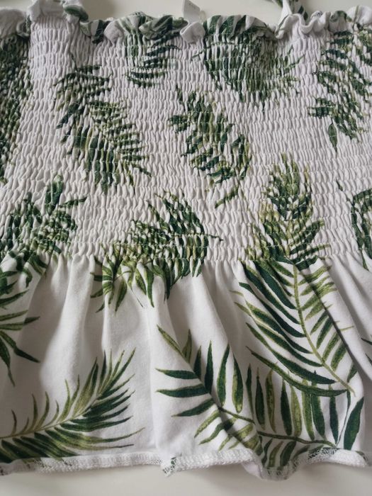 H&M lekka bluzka z baskinką bluzeczka r S