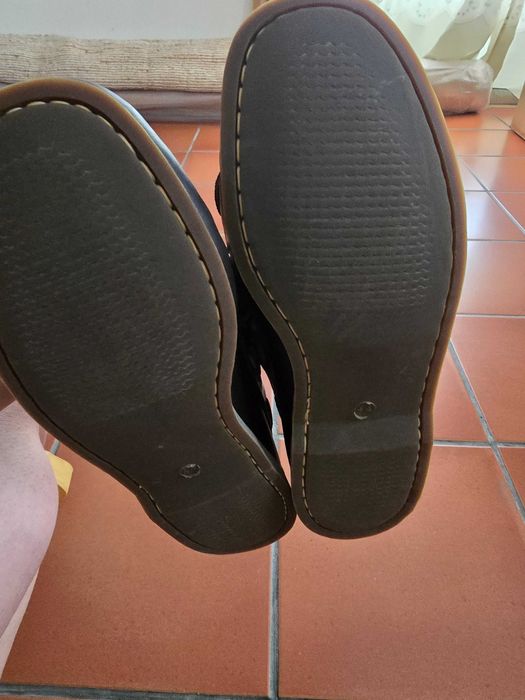 Sapatos versus novos