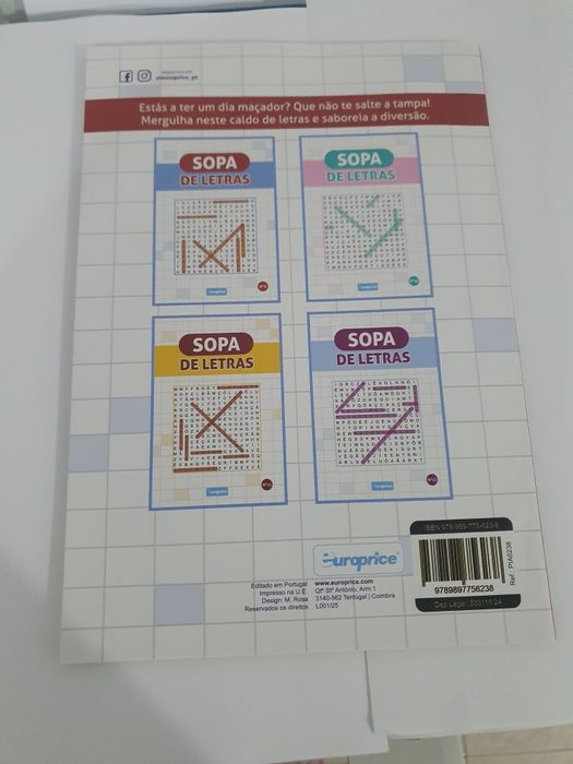 Sopa de letras  novo