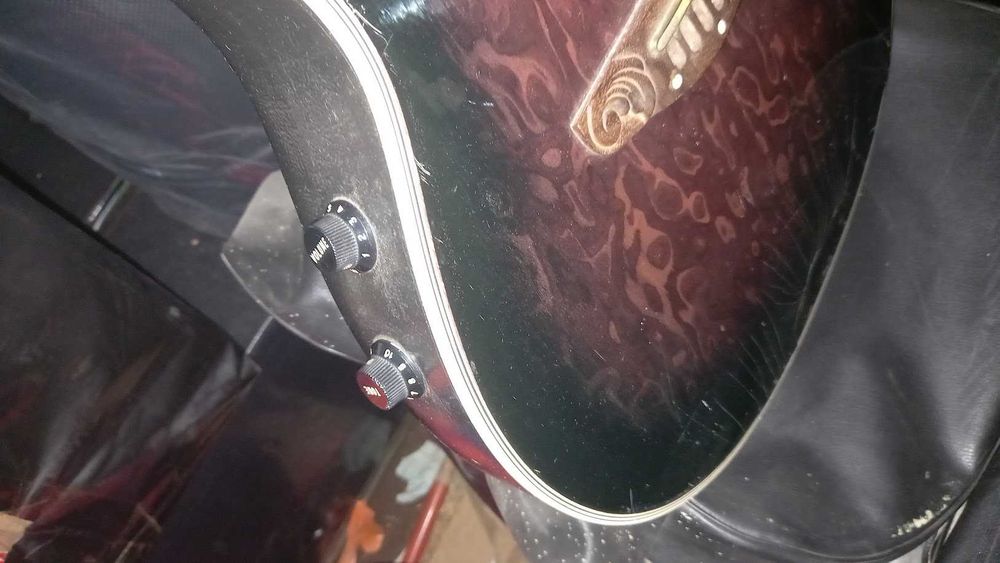 Guitarra Eletroacústica Giannini Vintage (Estilo Ovation) – Rara