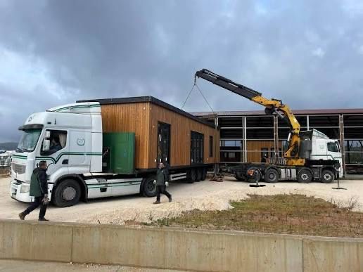 Transporte e Instalação de Casas Modulares