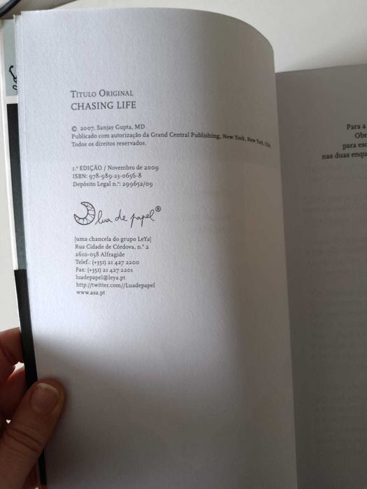 Livro "A Fonte da Juventude", Dr. Sanjay Gupta