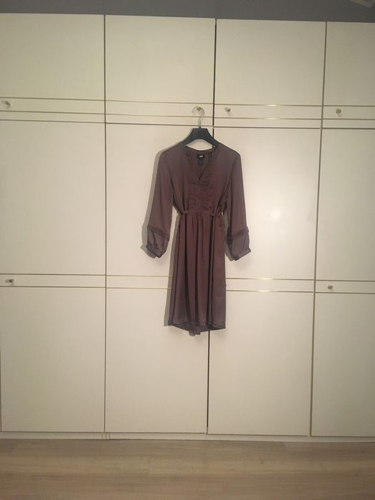 Sukienka brązowa H&M rozmiar 36