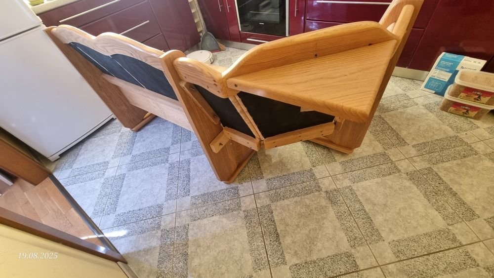 Куток кухонний з масива дуб