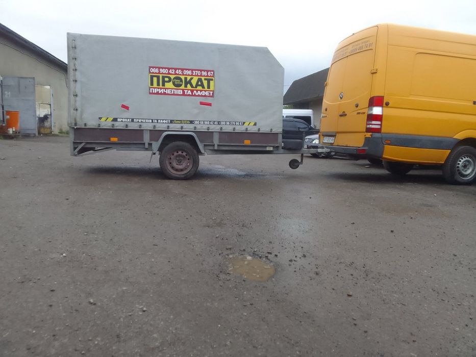 Прокат причепів / оренда причіпа в Івано-франківську