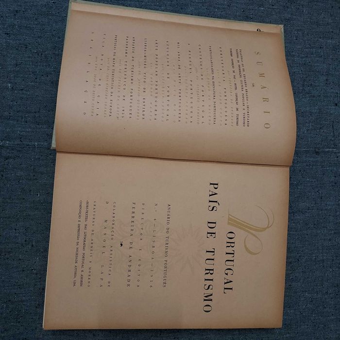 Ferreira De Andrade-Anuário Do Turismo Português-n.º 4-1956