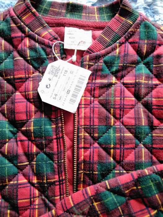 Casaco Zara Girls 5/6 anos Novo