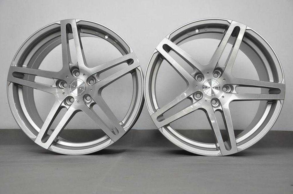 Felgi ISPIRI ISR12 19" 8,5J ET45 + 9,5J ET45 5X112 Silver Brushed