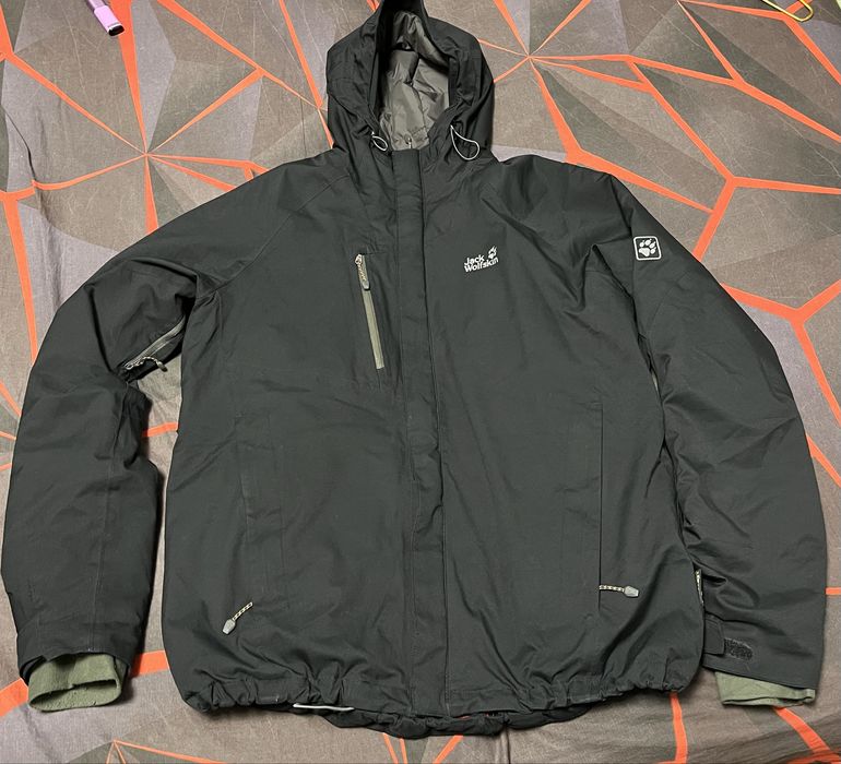 куртка пуховик jack wolfskin