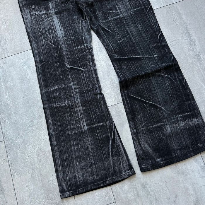 Flared jaded London jeans opium y2k джинси клеш фларед джинсы опиум