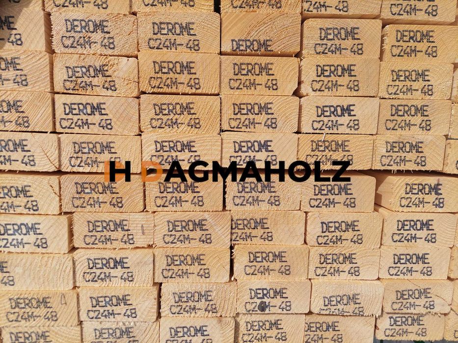 PROMOCJA Drewno Konstrukcyjne C24 45mm, suszone, strugane, certyfikat
