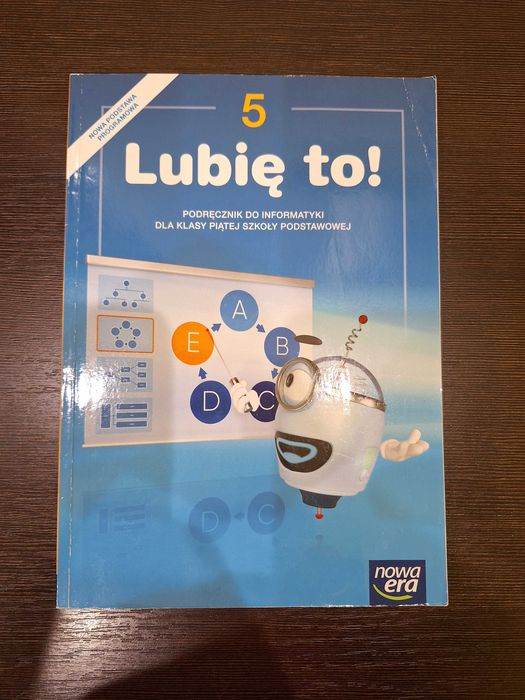 Książka podręcznik do informatyki klasa Nowa Era 5