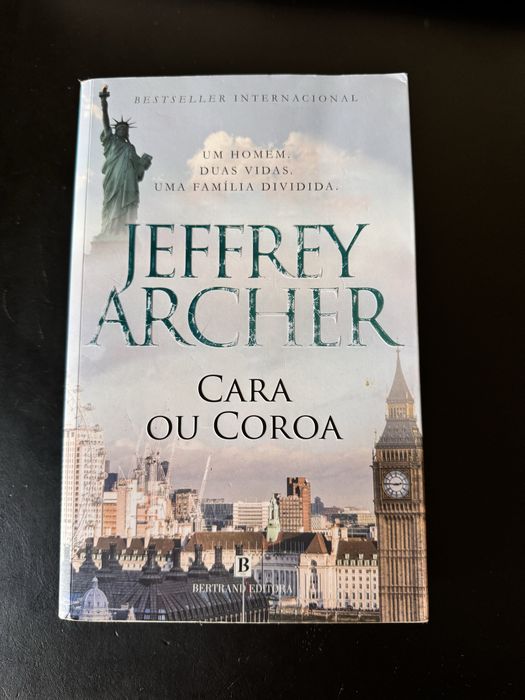 Livro “Cara ou coroa “ Jeffrey Archer