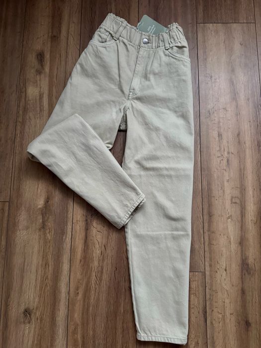 Джинси H&M беж слоуч