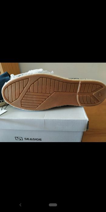 Alpercatas Azuis da Seaside