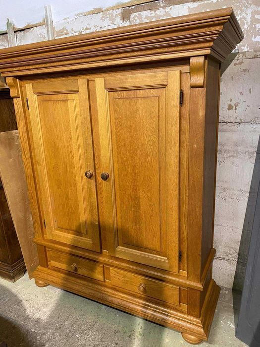 Szafa bieliźniarka drewniana dębowa solidna naturalny dąb FV DOWÓZ