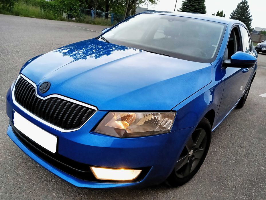Piekna Niebieska/ Salon PL / Skoda Octavia/ 2015r. / na pasku 1.4 TSI 140KM EA211 / 6biegów / Klimatronik
