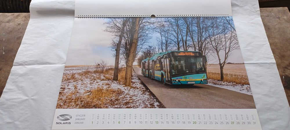 kalendarz autobusy solaris