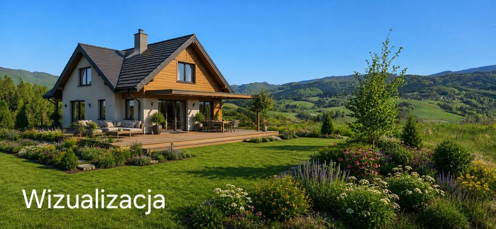 Działka budowlana, widokowa, MPZP (MN) - Więcej