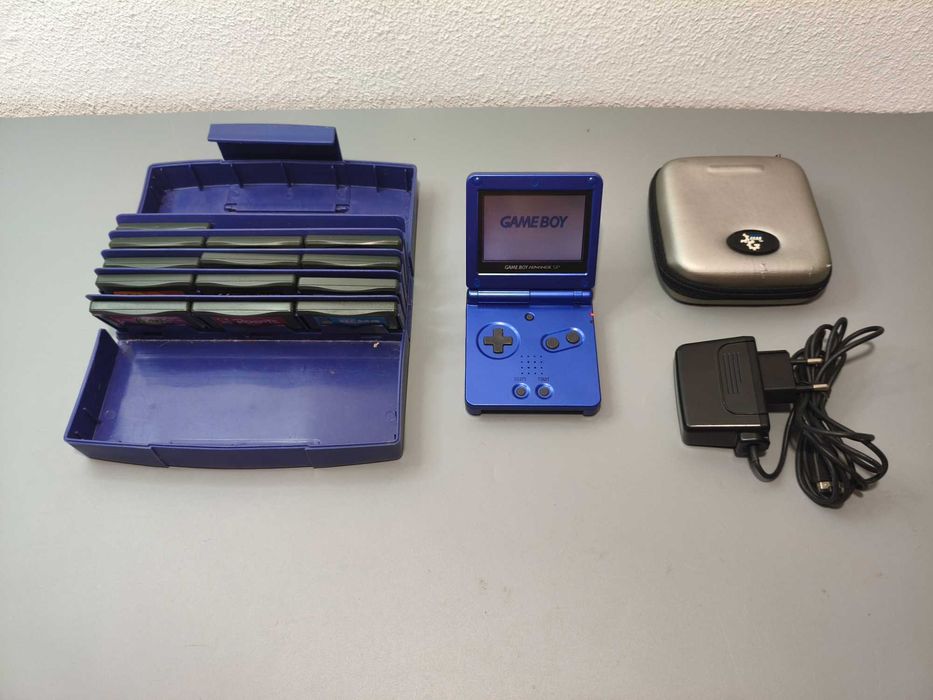 Gameboy Advance SP + Jogos