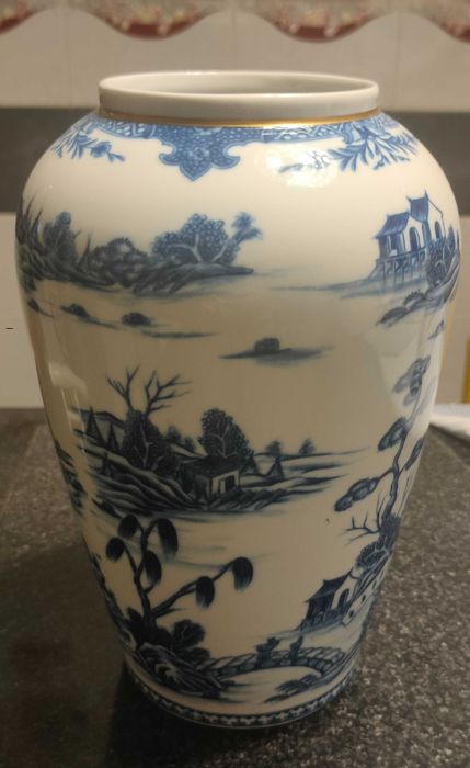 Vaso de Cerâmica Neoclássica Manufactura