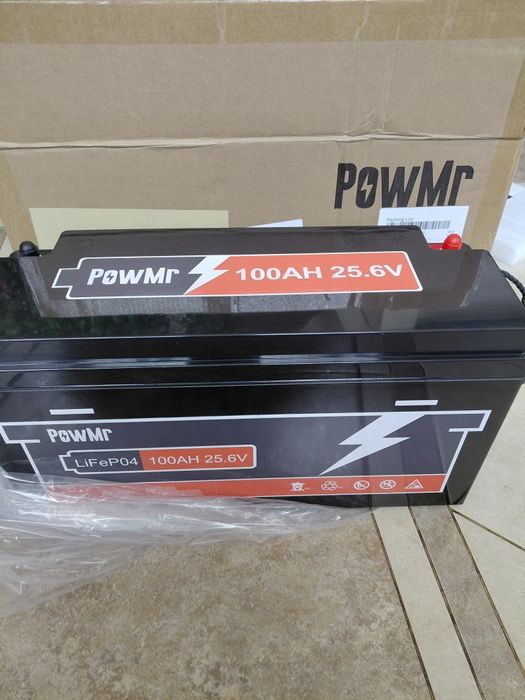 Акумулятори PowMr LiFePO4 25.6V 100Ah