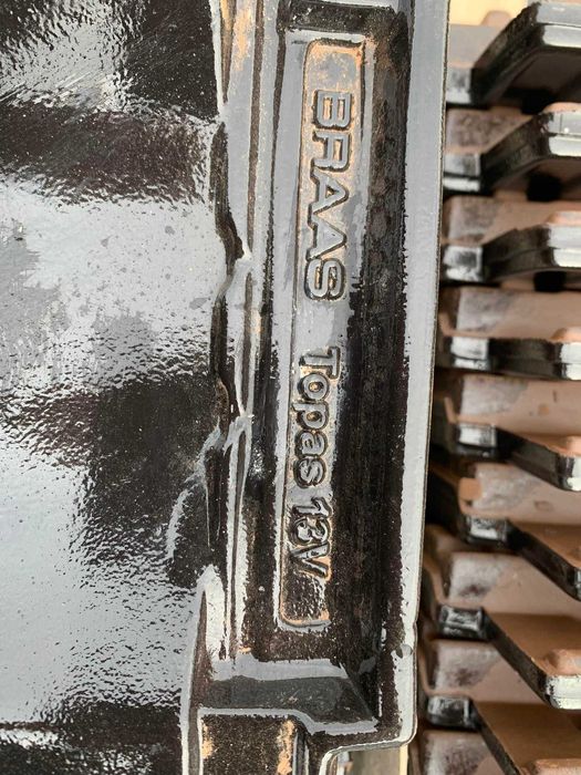 dachówka braas topas 13v czarna glazura  100szt