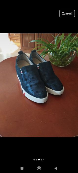 Buty na koturnie LANGIER