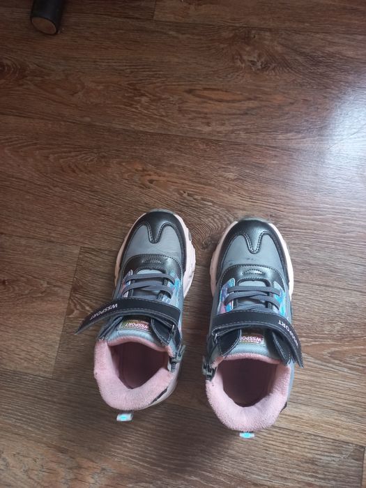 Ботинки демисезонные на флисе на девочку Weestep 32 размер