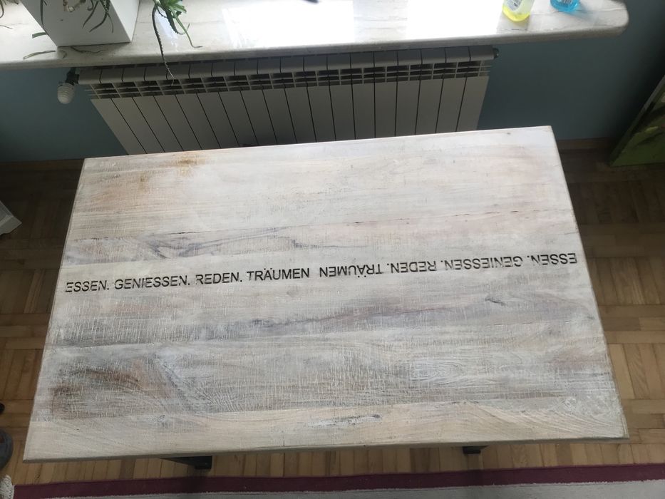 Stół loftowy industrialny duży