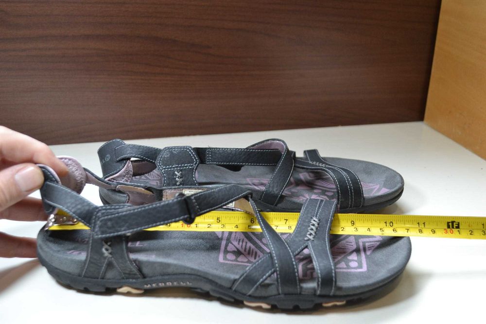 merrell 40-41р сандалии босоножки женские оригинал кожаные