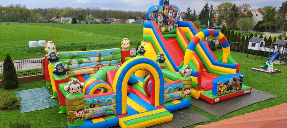 Dmuchany Zamek, Zjeżdżalnie Dmuchane