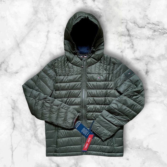 -45% S 44 46 Tommy Hilfiger мікропух микропух куртка ветровка вітровка