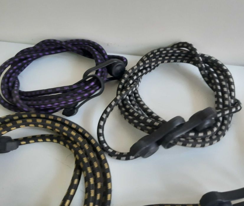 6 Cabos Elásticos p/ Aperto Segurança de Cargas