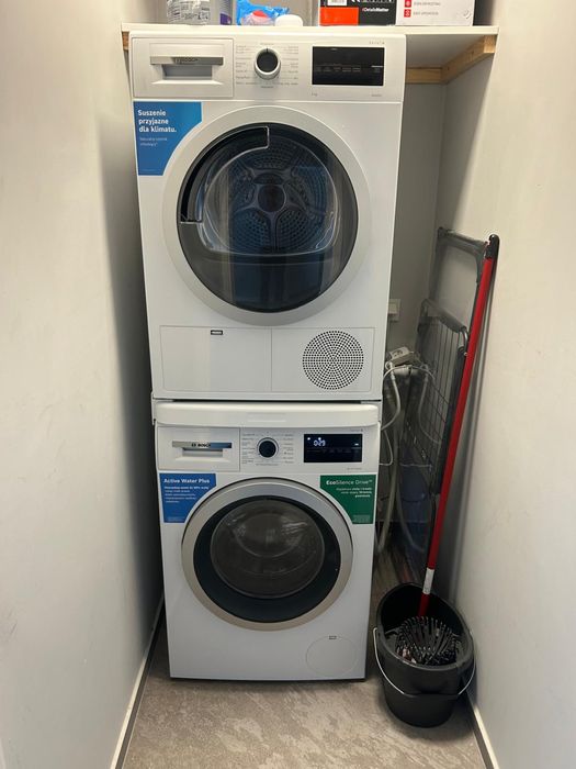 Suszarka BOSCH WTH85V9SPL Serie 4 + Pralka Bosch Serie 4 WAN2825KPL 8kg 1400obr/min