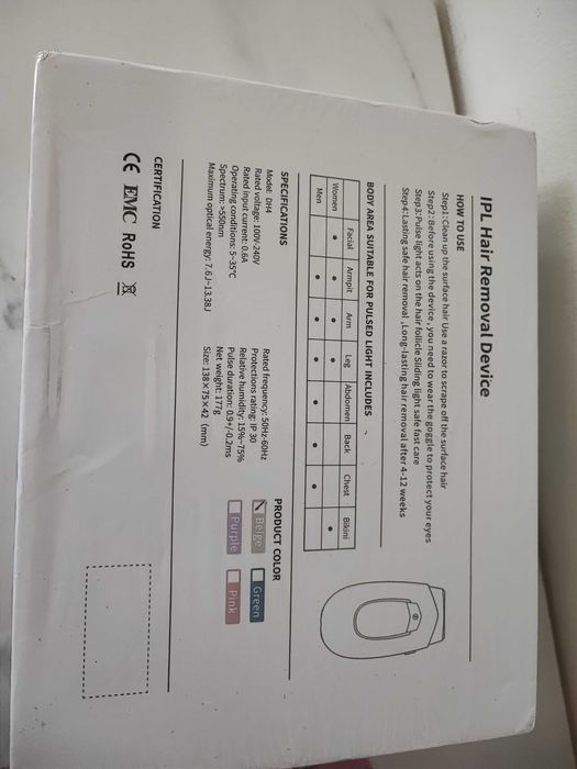 lote de artigos para unhas e maquina para remoçao de pelos
