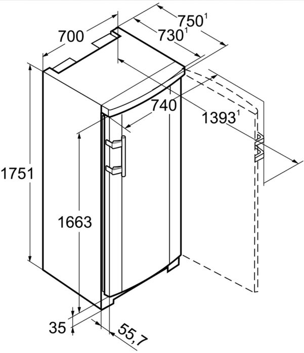 Морозильна камера Liebherr G 3513