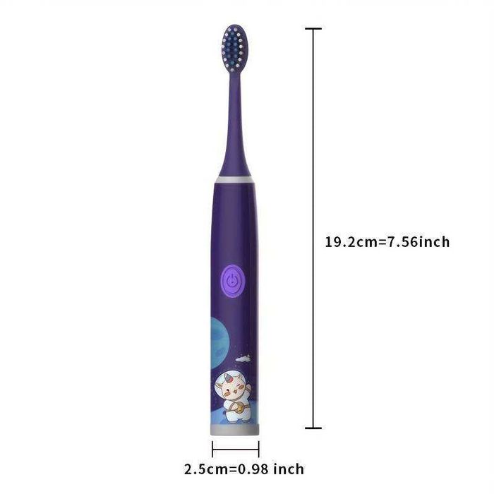⊛ Entrega Gratis ~ Escova Dentes Elétrica Infantil +12 Cabeças OFERTAS