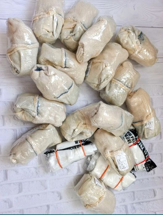 Рабочие перчатки,разных размеров.