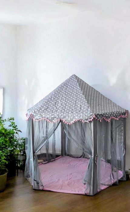 Namiot dziecięcy DOMEK pałac zamek dziecięcy do domu ogrodu na balkon