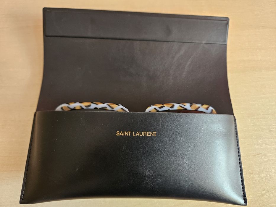 Okulary przeciwsłoneczne Saint Laurent panterka