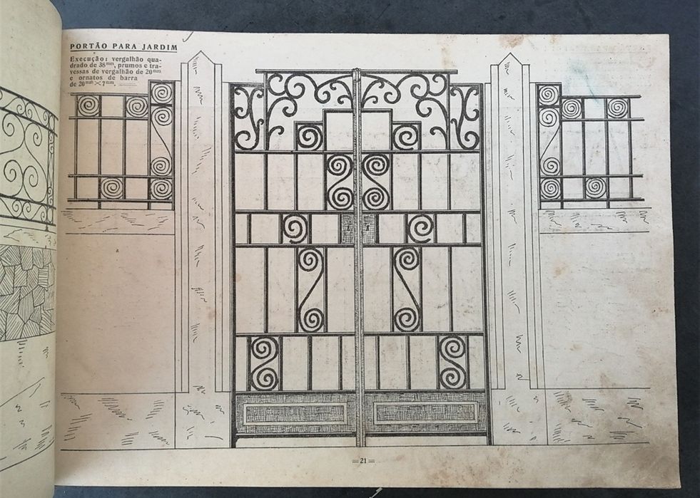 Album ilustrado "O Serralheiro Moderno", 1936